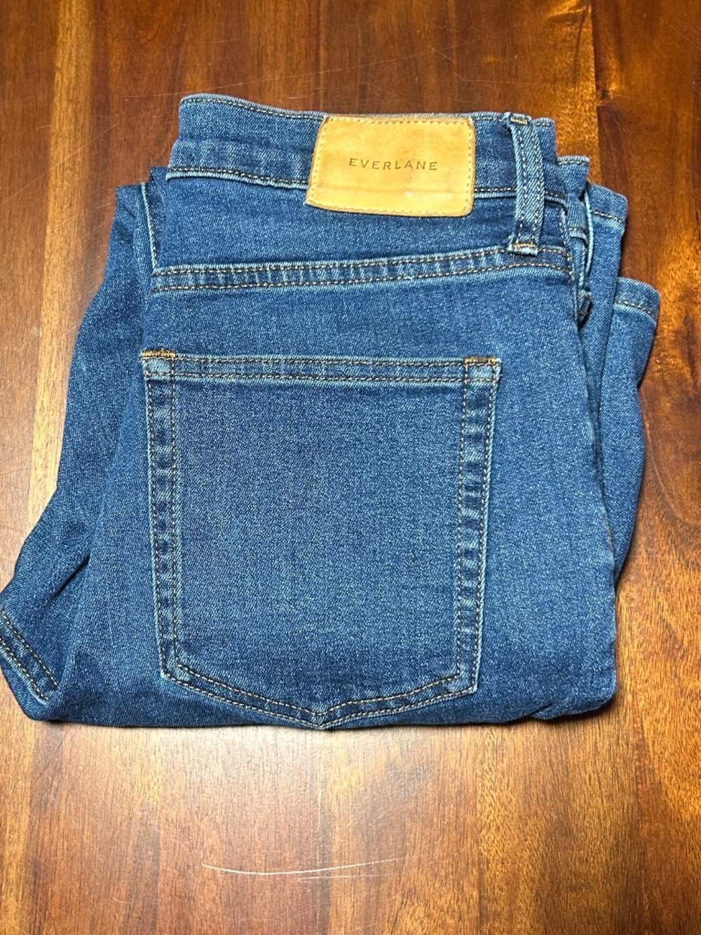 Everlane Size 27 High Rise Skinny Jeans Medium Wash Blue Denim